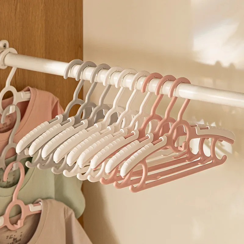 

10/20Pcs Baby Clothes Hangers Multifunctional Retractable Children Clothes Hanger Racks Non-slip Drying Rack Kids Coats Hangers