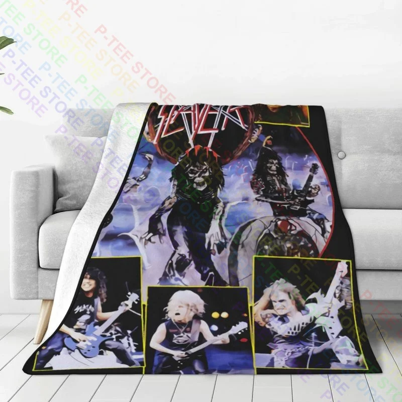 Slayer Live Undead Old Poster Blanket Warm Bedspread Ultra-Soft Skin Friendly Decorative Sofa