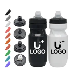 BPA Free Logo personalizzato spremere ciclismo bottiglia d'acqua all'aperto 600ml 700ml bicicletta bere bottiglia tazza palestra plastica sport bottiglia d'acqua