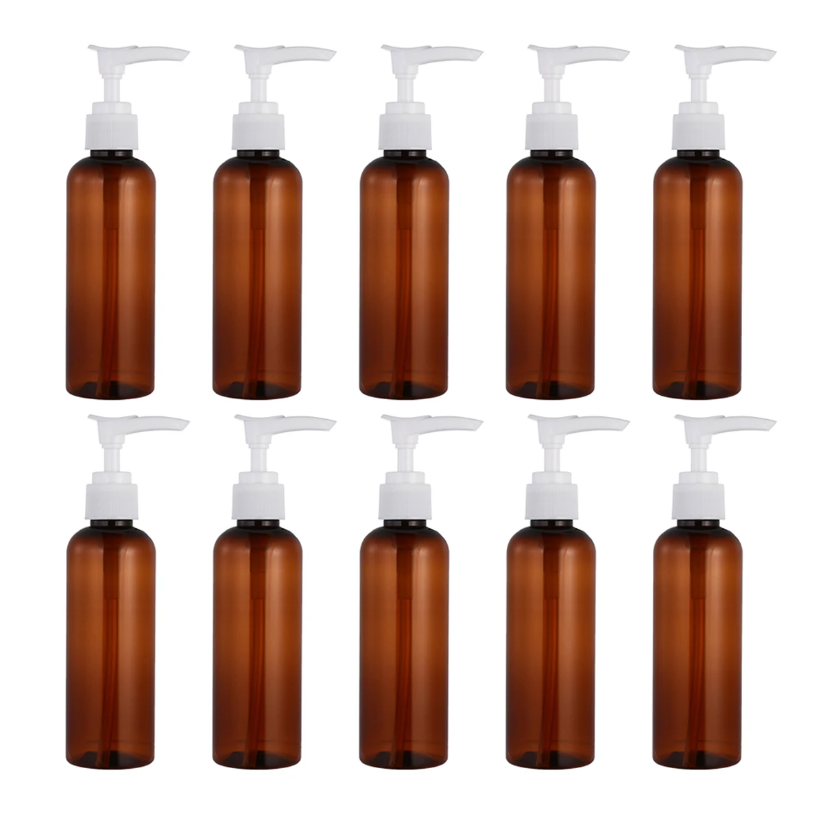 

10 pcs 100Ml Plastic Empty Lotion Bottles Shampoo Dispenser Leakproof Travel Size Lightweight Eco-Friendly Liquid Containers For
