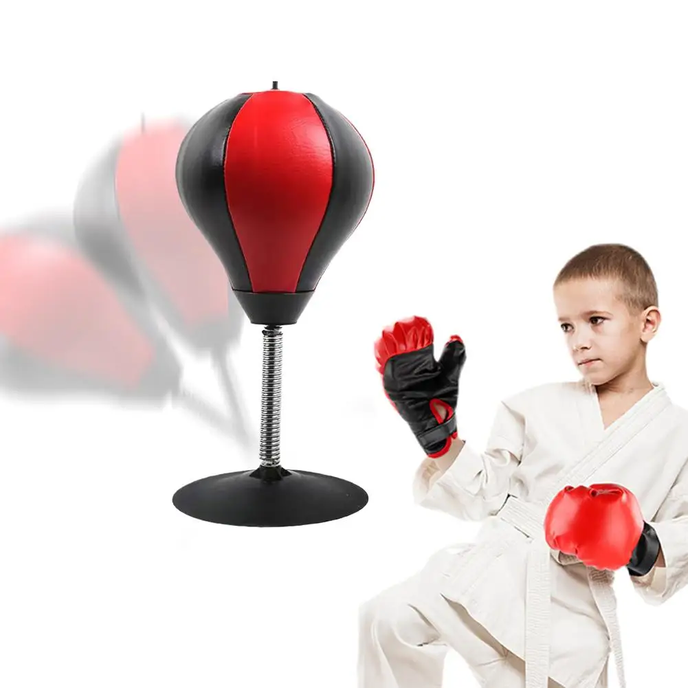 Geschwindigkeit Training Boxsack Mit Starken Saugnäpfen Stress Relief Desktop Boxen Ball Muay Tai MMA Kampf Übung Punch Ball