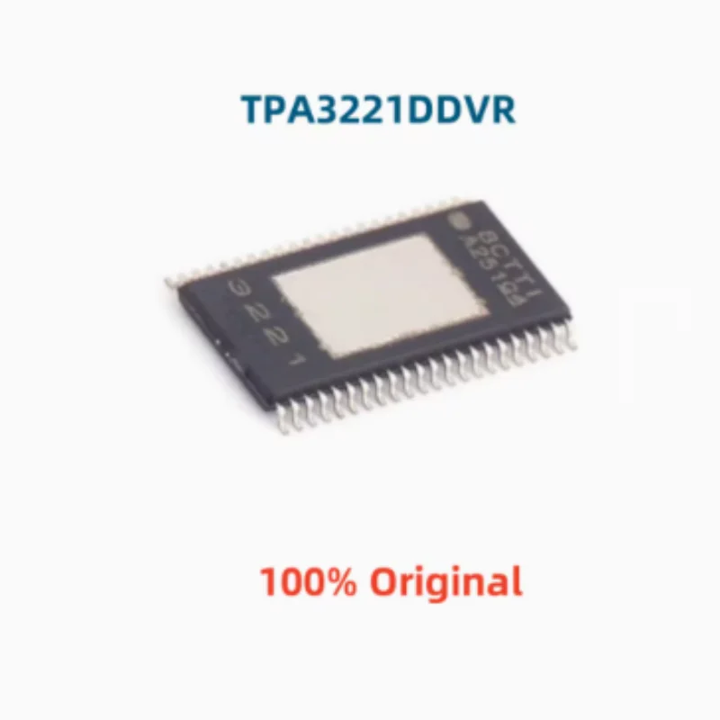 5PCS TPA3255DDVR TPA3221DDVR TPA3245DDVR HTSSOP-44 Class-D Audio Power Amplifier HD Analog Input Electronic Components Chip