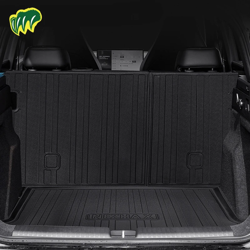 For NETA X 2023 2024 TPE Custom Fit Car Trunk Mat All Season Black Cargo Mat 3D Shaped Laser Measured Trunk Liners