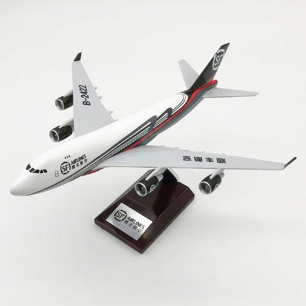 

Металлическая модель самолета B747 SF Express Cargo Airways, 24 см, масштаб 1:300, литая под давлением, сборная, с шасси, для коллекции и подарков