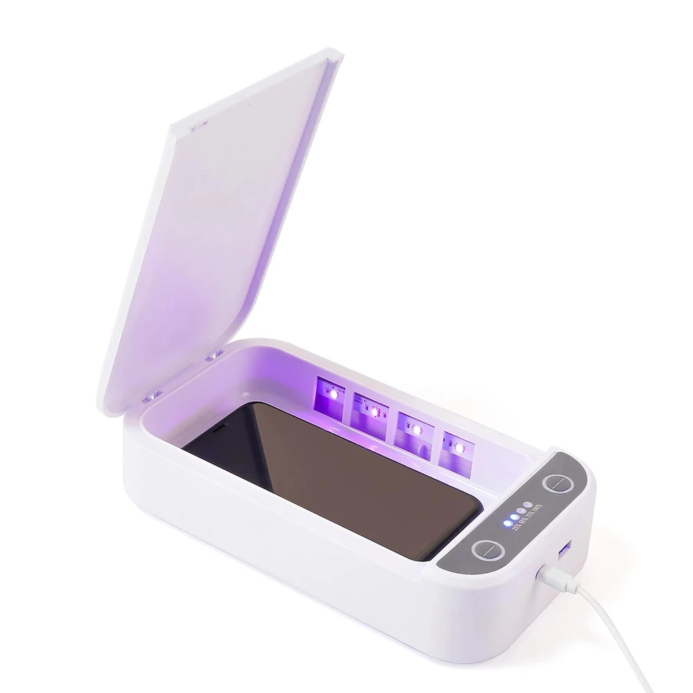 Stérilisateur UV électrique, boîte d'aromathérapie, chargeur sans fil multifonctionnel pour téléphone portable, désinfection, Machine antibactérienne
