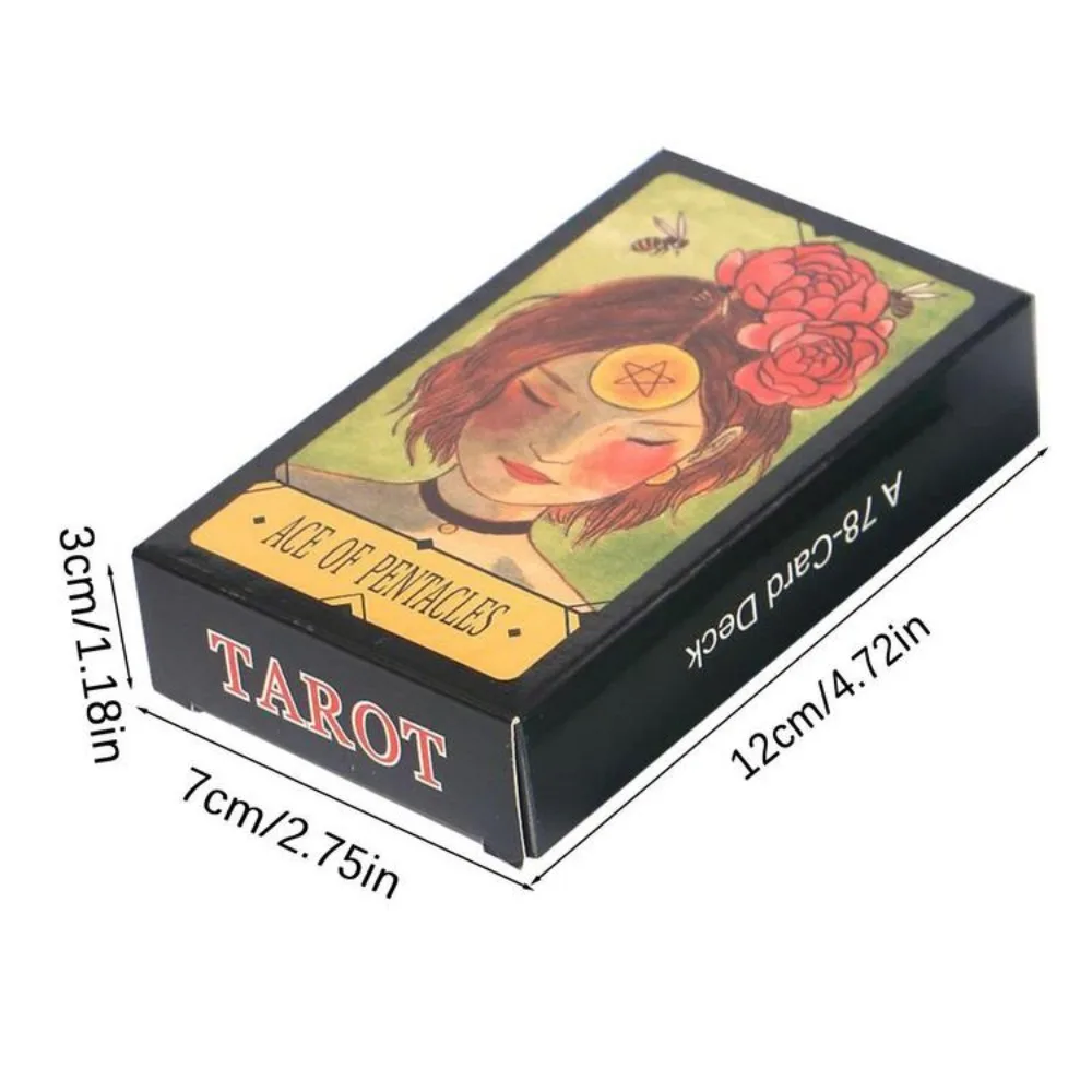 

Tarot Deck Divination Fate Ace Of Pentacles Tarot Card Fortune Telling Oracle Card Friend Casual Party Entertainment Board Game