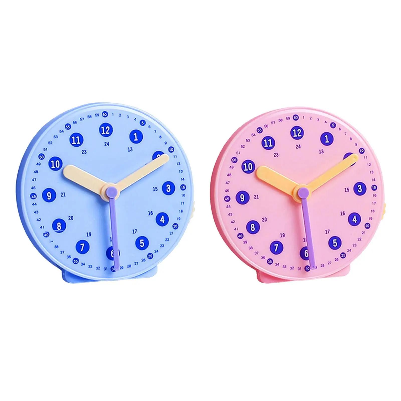 

Clock Time Learning,Montessori Sensory Toy,Teaching Aid,Clock Learning for Baby Children 3+ Years Old Girls Playroom