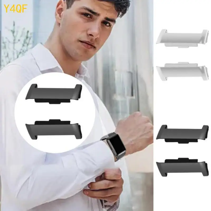 y4qf strong metal straps connector adapter presention connector connector sucesx watch watch lock able to smartwatch smartwatch