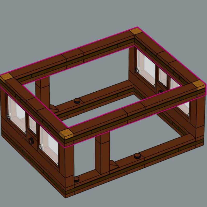 Nuovo 2026 880 Pezzi 21362 Collezione Minerali, Particelle Trasparenti di Gemme, Regalo per le Feste, Blocchi da Costruzione Giocattolo per Ragazzi e Ragazze