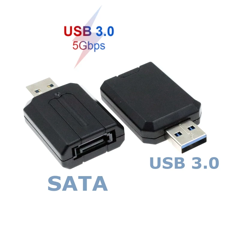 3.0 "2.5" ハードディスク用の高速USB3.0からsata 7pin 3gbpsコンバーチクターアダプター