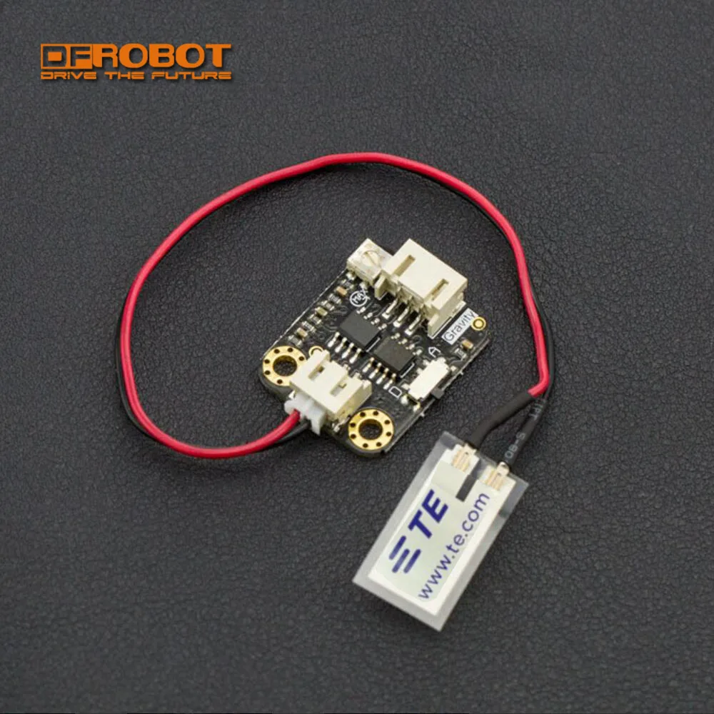 DFRobot Gravity Flexible Piezo Film Vibration Sensor 5V 0.001 - 1000MHz for arduino vibration flexibility impact touch detection