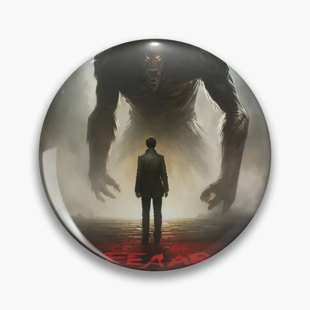 Horror Gameing Pins Brooch Hat Jackets Decor Pin Jewelry Simon Henriksson COF Pin Badge Game Friends Gifts Ideas Man Bag Jewelry