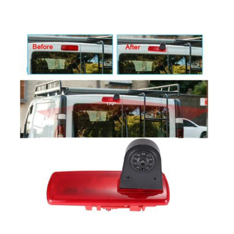 

LED Car High Brake Light Reversing Camera Rear View Camera f Super Hot Nissan NV300 Renault