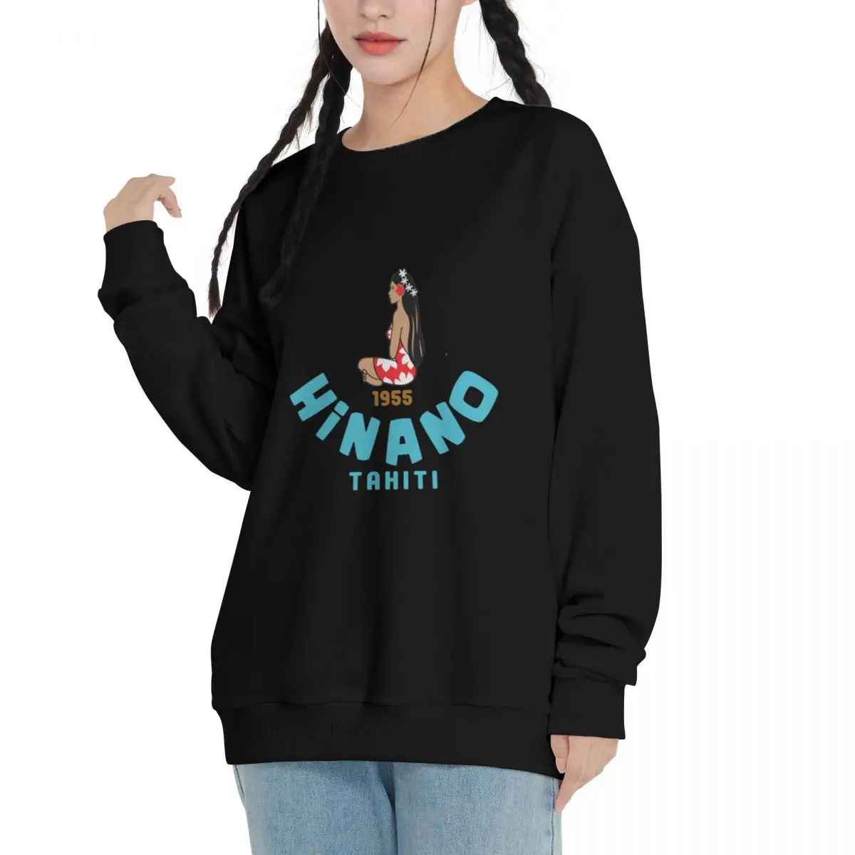 New Design Hinano Tahiti Casual Sweatshirts Men Women Cotton Basic Hoodies Pullover Hiphop