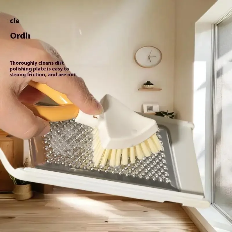 แปรงทำความสะอาดมุมครัว 1/2 ชิ้น - แปรงพับได้ ทนทาน สำหรับเตาและมุมต่างๆ