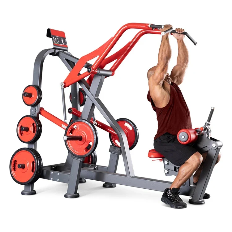 2024 Strength Training Gym Equipment  Super Lat Machine Convergent Trainer for Seated High Pull Back Trainer