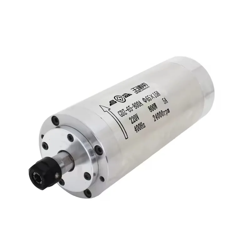 Hot Sell High Speed Gdz Spindle 4.5kw 400Hz 24000rpm Er32 Water Cooling CNC Spindle Motor for CNC Router