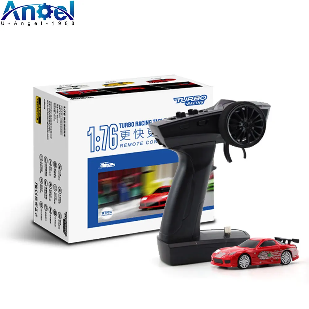 Turbo Racing 1:76 RC Sports Car C71 Limited Edition & Classic Edition with 3 Colors Mini Full Proportional RTR Kit Car Toys