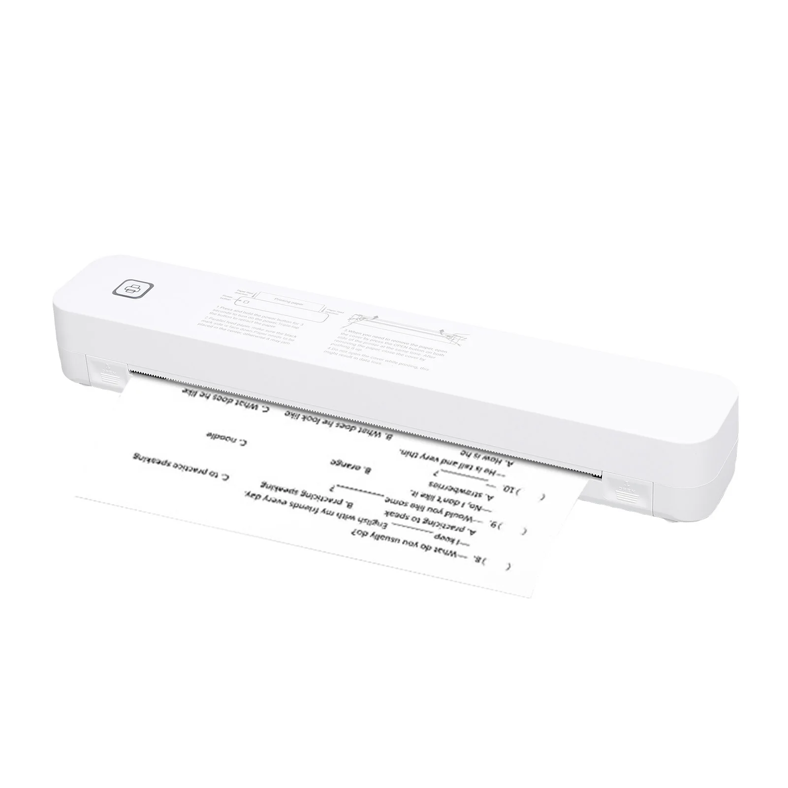 

A4 A5 Wireless Printer Portable Thermal Printer Inkless 203dpi Wireless Printing Machine for 8.5inx11in Letterhead