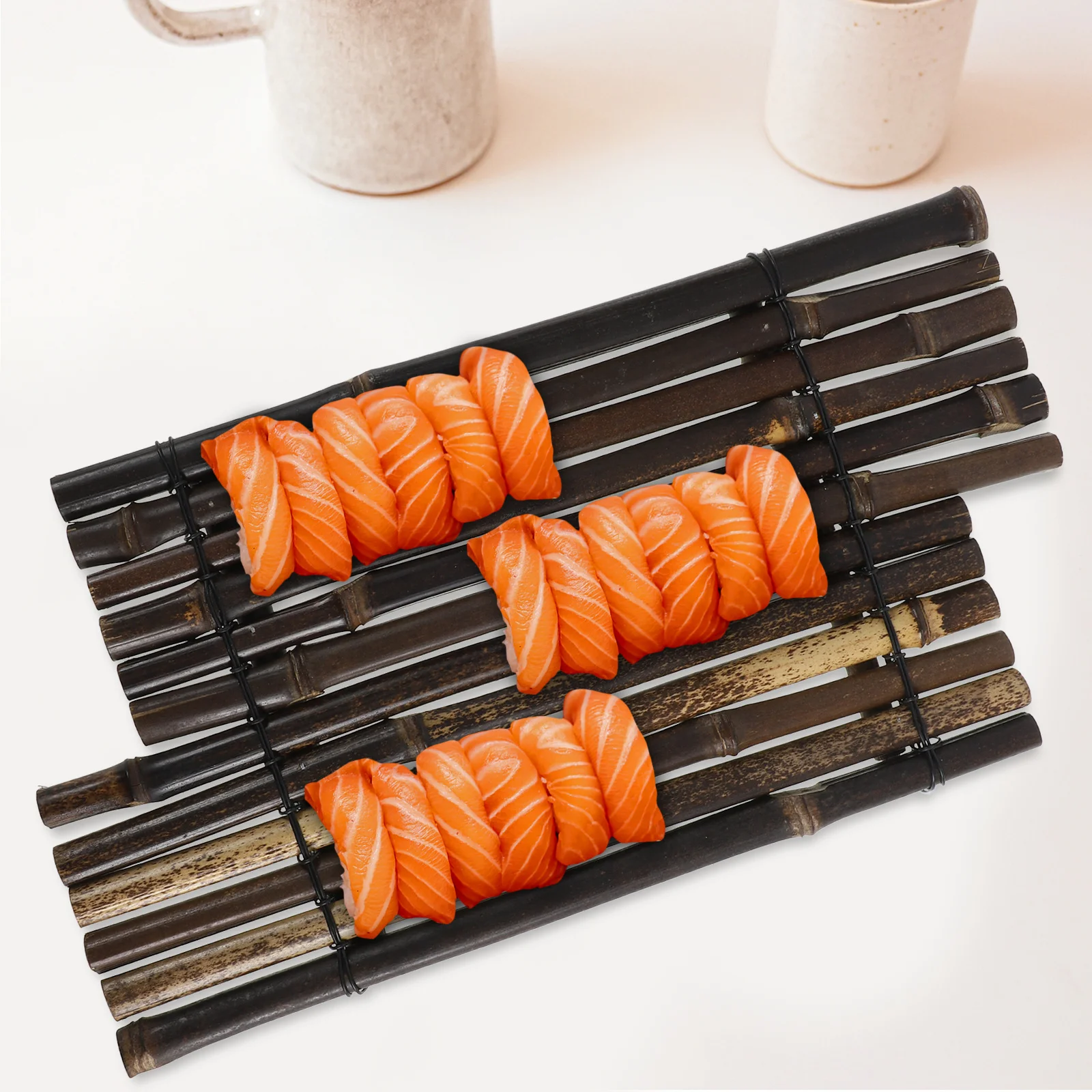 

Bamboo Sushi Plate Exquisite Quality Sushi Serving Board Sashimi Dish Restaurant Bar Household Tray Serving Dish
