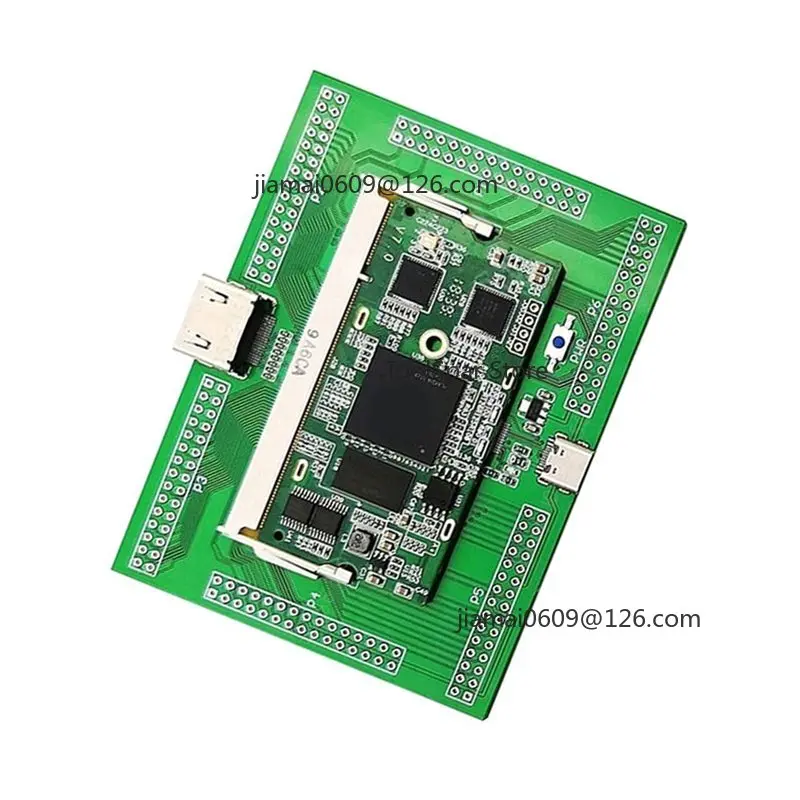 FFYY-V7.0 FPGA Development Board Lattice ECP5 ULX3S Base Board Module RISC-V Linux Open Source Toolchain