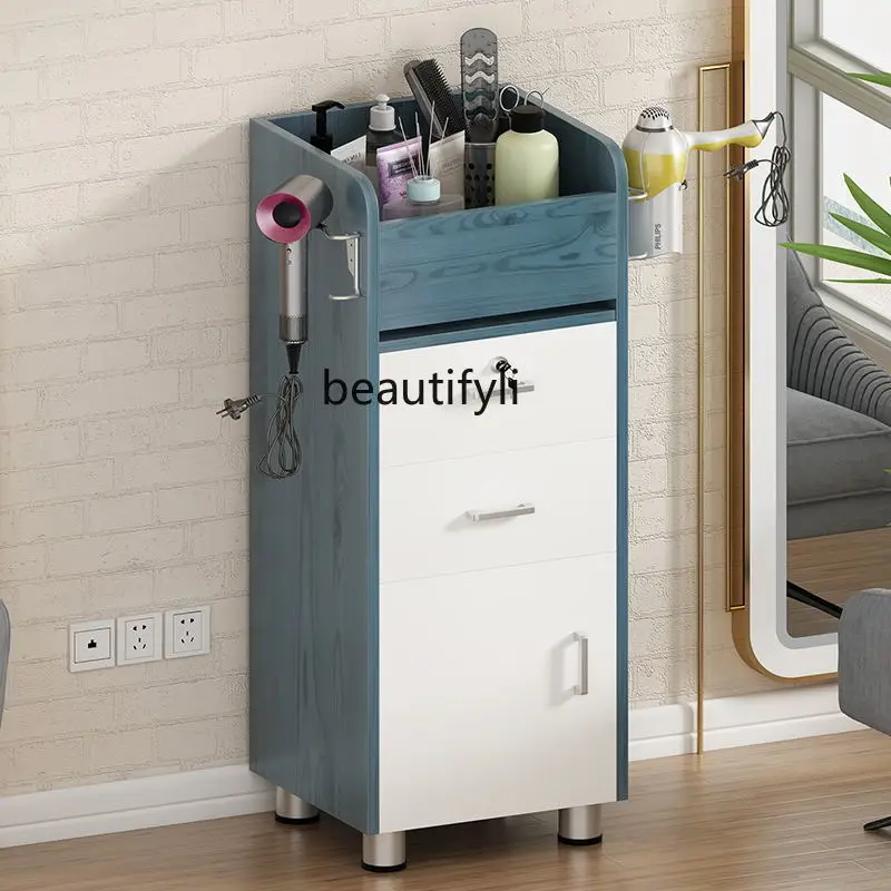 

Hair salon tool table Barber shop special hair perm and dyeing cabinet Beauty salon trolley work cabinet