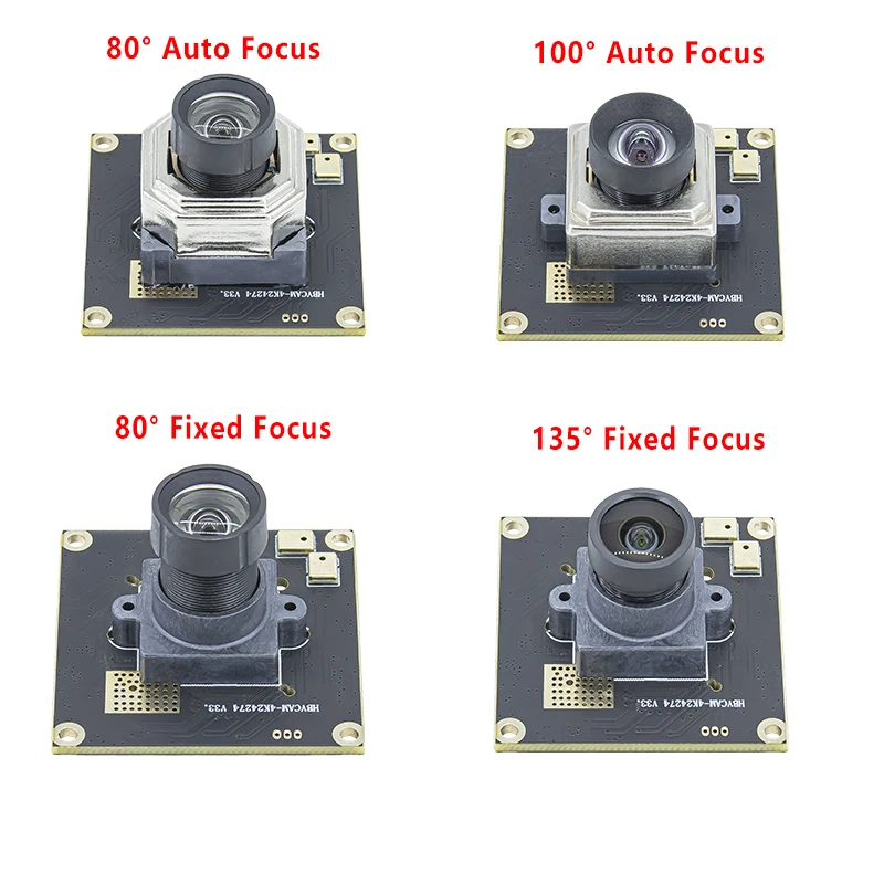 8MP IMX274 1/2.5" 4K HD 30FPS Módulo de câmera USB com suporte SDK