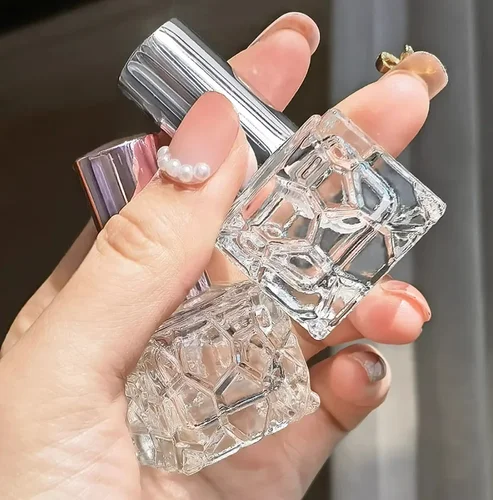 Imagen 2 del producto Botella de Perfume atomizador de vidrio de 10ml y 15ml, tubo de vidrio en aerosol, subembotellado de Perfume, botella de Spray hidratante, botellas rellenables