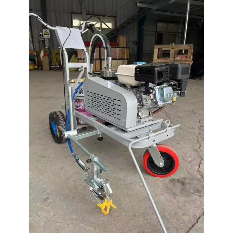 Labor-Saving Airless Cold Spraying Line Drawing Tool For Road Runway Community Ground Layout