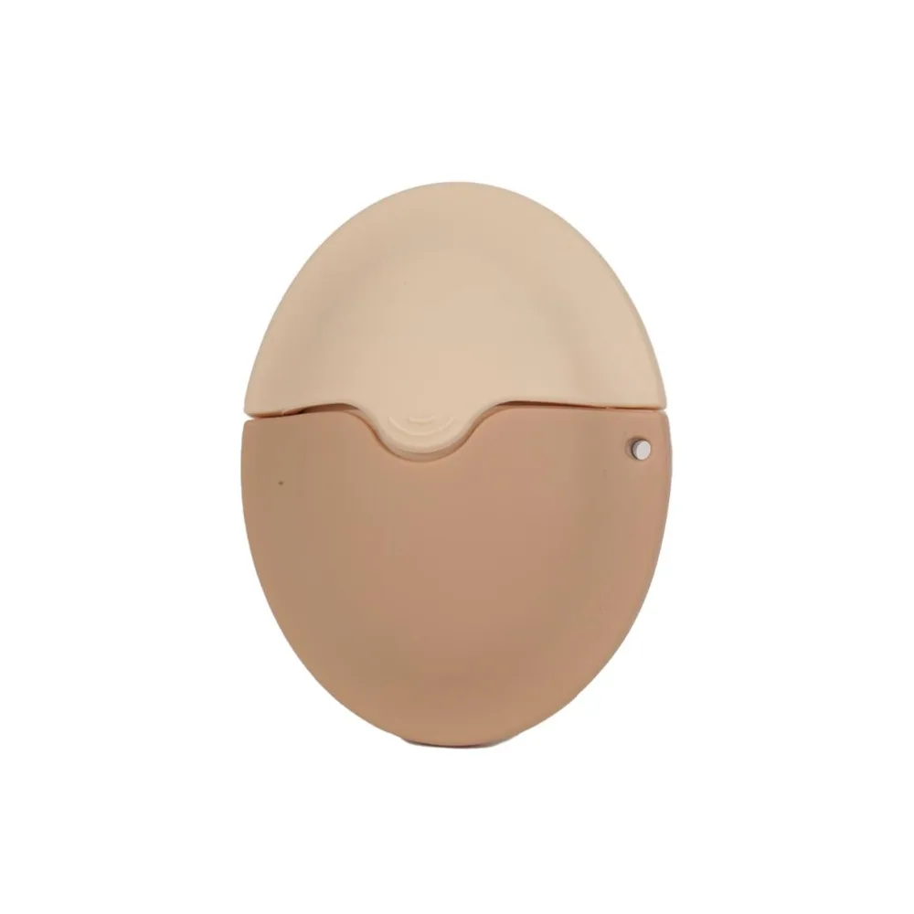 シリコーン日焼け止めローラーアプリケーター詰め替え可能な楕円形日焼け止めローションアプリケーター化粧品ツールステッチカラー