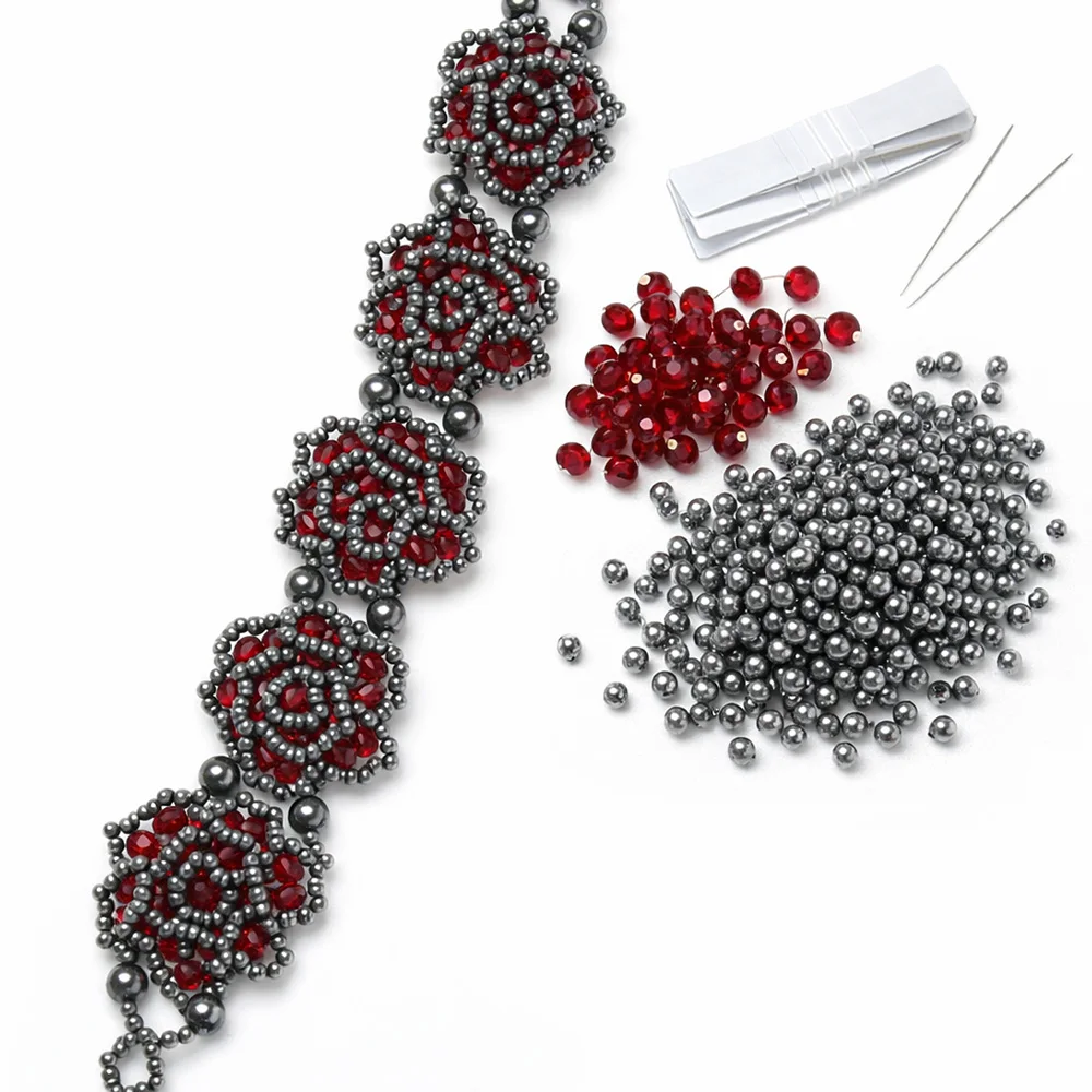 DIY Jewelry Bracelet Making Kit for Adults - All-in-One Set with Quality Beads Thread And Tools for Crafting