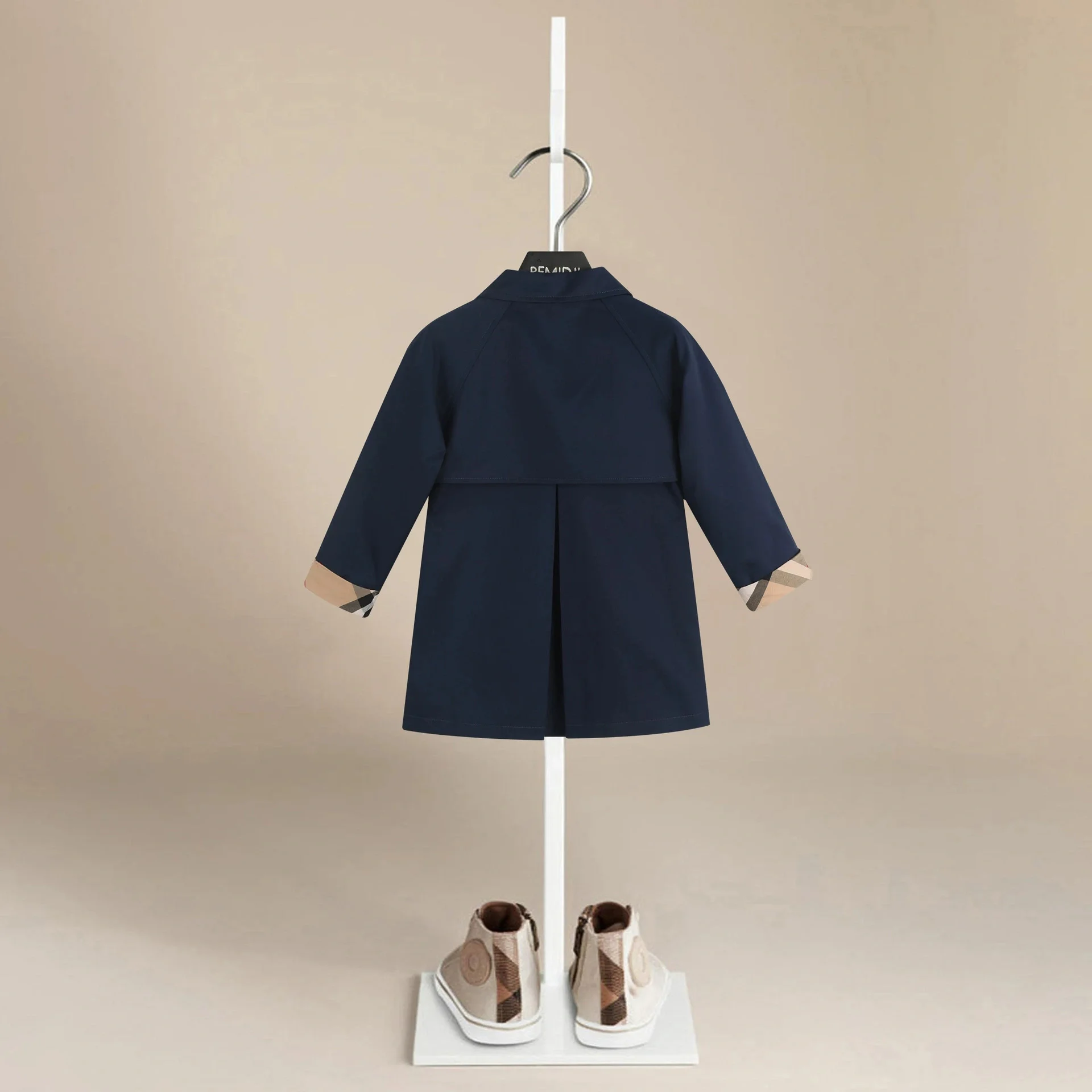 2-8 Years Teen Girls Long Trench Coats New Fashion England Style Windbreaker Jacket for Girls Spring Autumn Children's Clothing