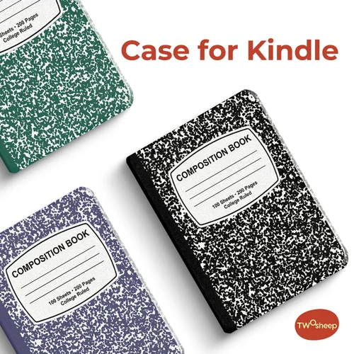 Funda Twosheep para Kindle Paperwhite 12th & 6/7/10/11th y para 2024 Nuevo Kindle 11th con funda protectora Auto-wake