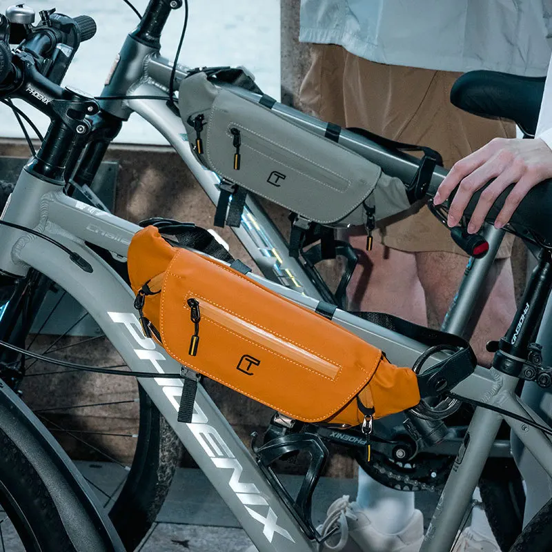 

TangCool Men Chest Bags Nylon Man Cycling Bags Waterproof Waist Bag Unisex Shoulder Bags