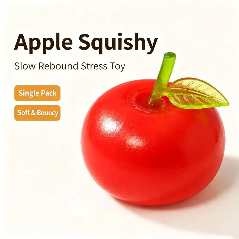 Christmas Limited Slow Rebound Squeeze Toy Soft Stress Relief Toy Gift Box Xmas Surprise Present