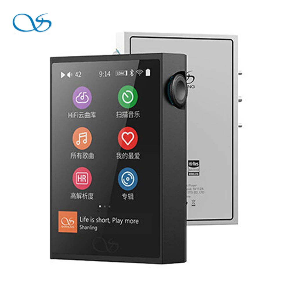 Shanling M1 Plus Protable Music Player Mp3 Player Es9069q Bluetooth 5.2  Dac Dual Sgm8262 Amplifier Pcm768 Dsd512 Airplay Custom