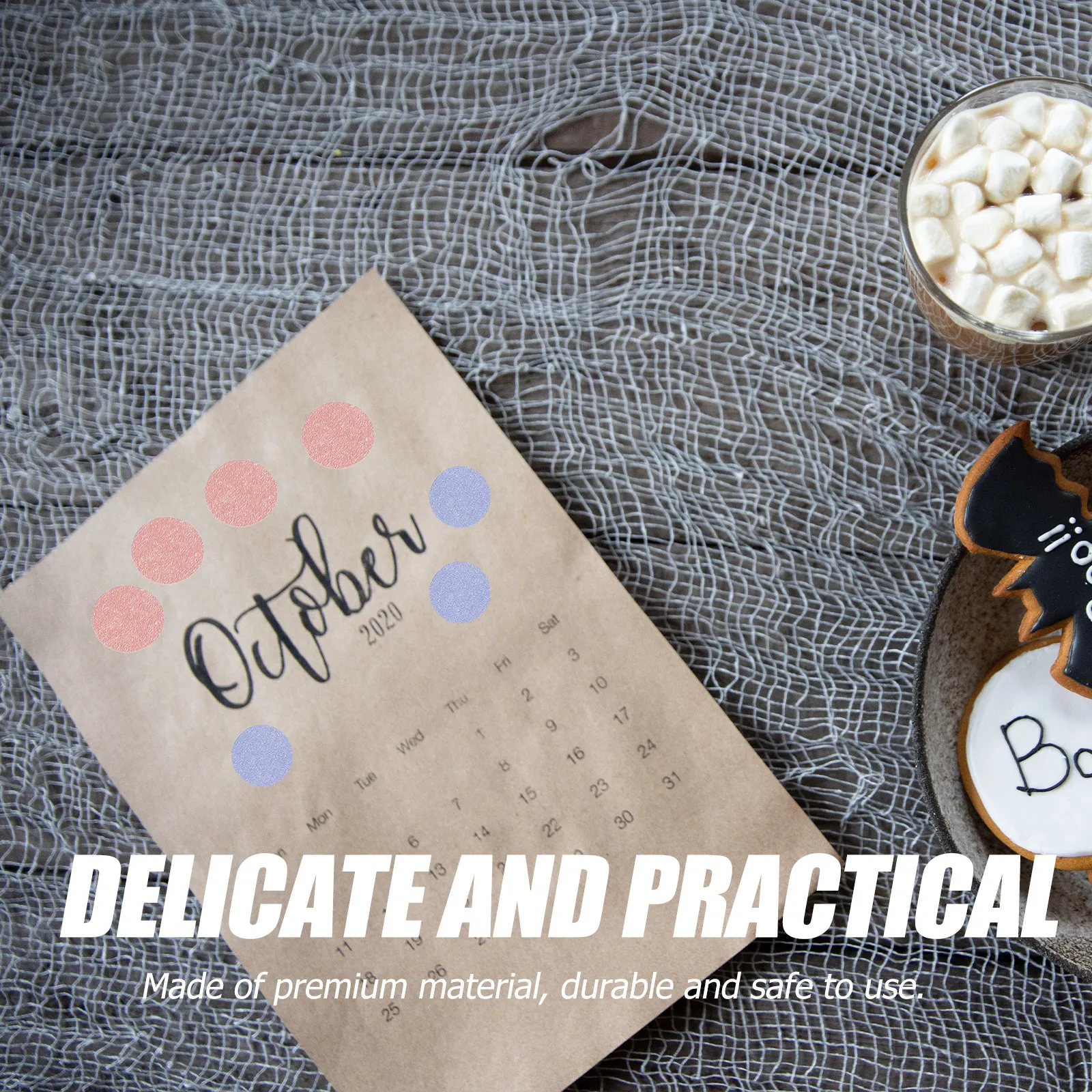 

Набор из 4 декоративных наклеек с точечным узором для скрапбукинга, высококачественные самоклеящиеся стикеры из полипропилена для поделок, дневников, заметок и украшения канцелярских принадлежностей