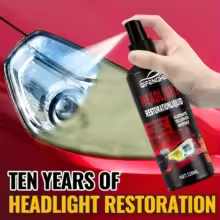 ヘッドライト修復スプレー