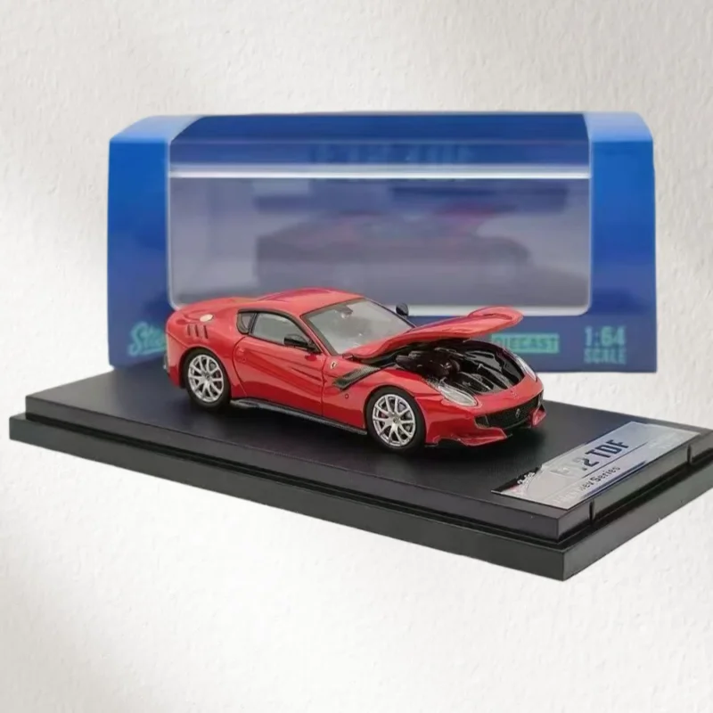 SH Diecast 1/64 مقياس فيراري F12 TDF سبيكة نموذج سيارة لعبة للأولاد لعب هدية السيارة في الصندوق الأصلي #5