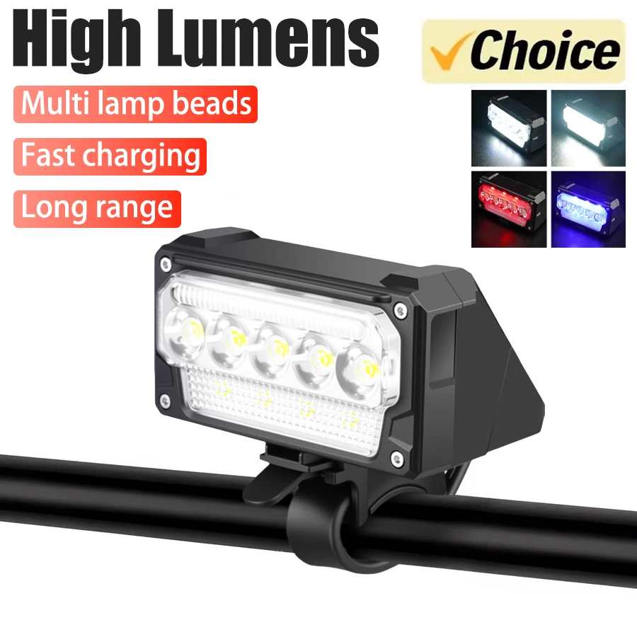 

1 шт. велосипедный фонарь USB светодиодный перезаряжаемый комплект MTB шоссейный велосипед передняя задняя фара фонарик велосипедный фонарь аксессуары для велоспорта