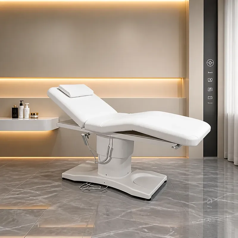 High End Electric Beauty Bed with Two or Three Motors for Body Treatment Embroidery and Physiotherapy