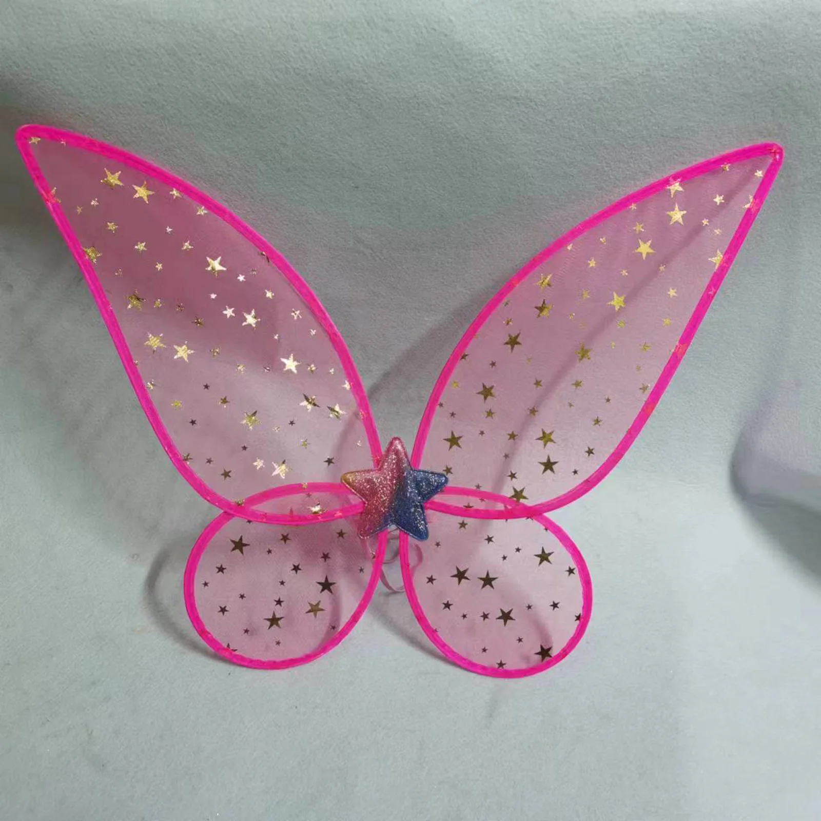 أجنحة الملاك تلبيس أجنحة حفلات الفراشة الجنية مع أشرطة مرنة إكسسوارات أزياء حفلات الهالوين الخيالية