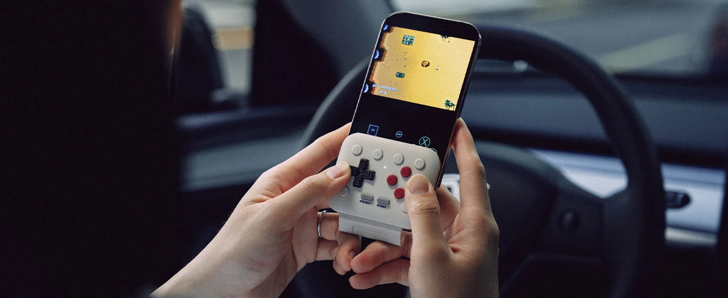8BitDo Gaming Gamepad FlipPad USB-C Flip-Style Mobile Game Controller für iPhone Android Vertikaler Mobiler Controller – Detail 7