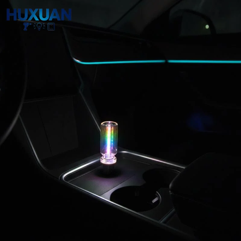 USB Glass Bottle Ambient Light 10 Lighting Modes Gradient LED Atmosphere Lamp For Gaming Room Bedroom Car Decoration