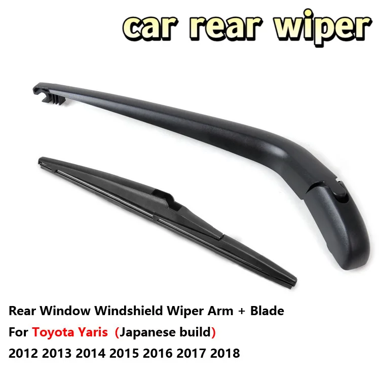 

Rear wiper assembly is suitable for the 12, 13, 14, 15, 16, 17, and 18 models of the Yaris Japanese type