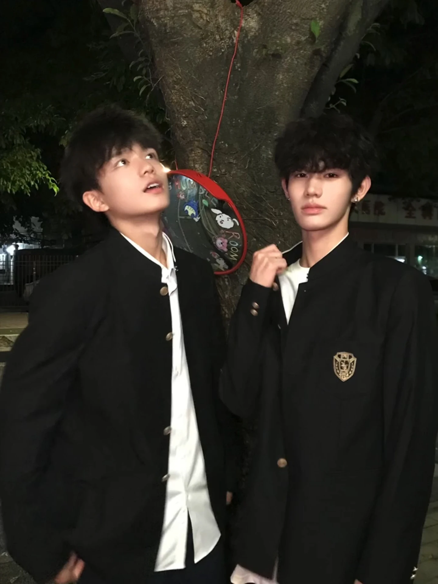 

New Chinese Sle DK Men's Suit Jaet Autumn High Collar Zhongan orm Sensation Button up Casual Western Suit