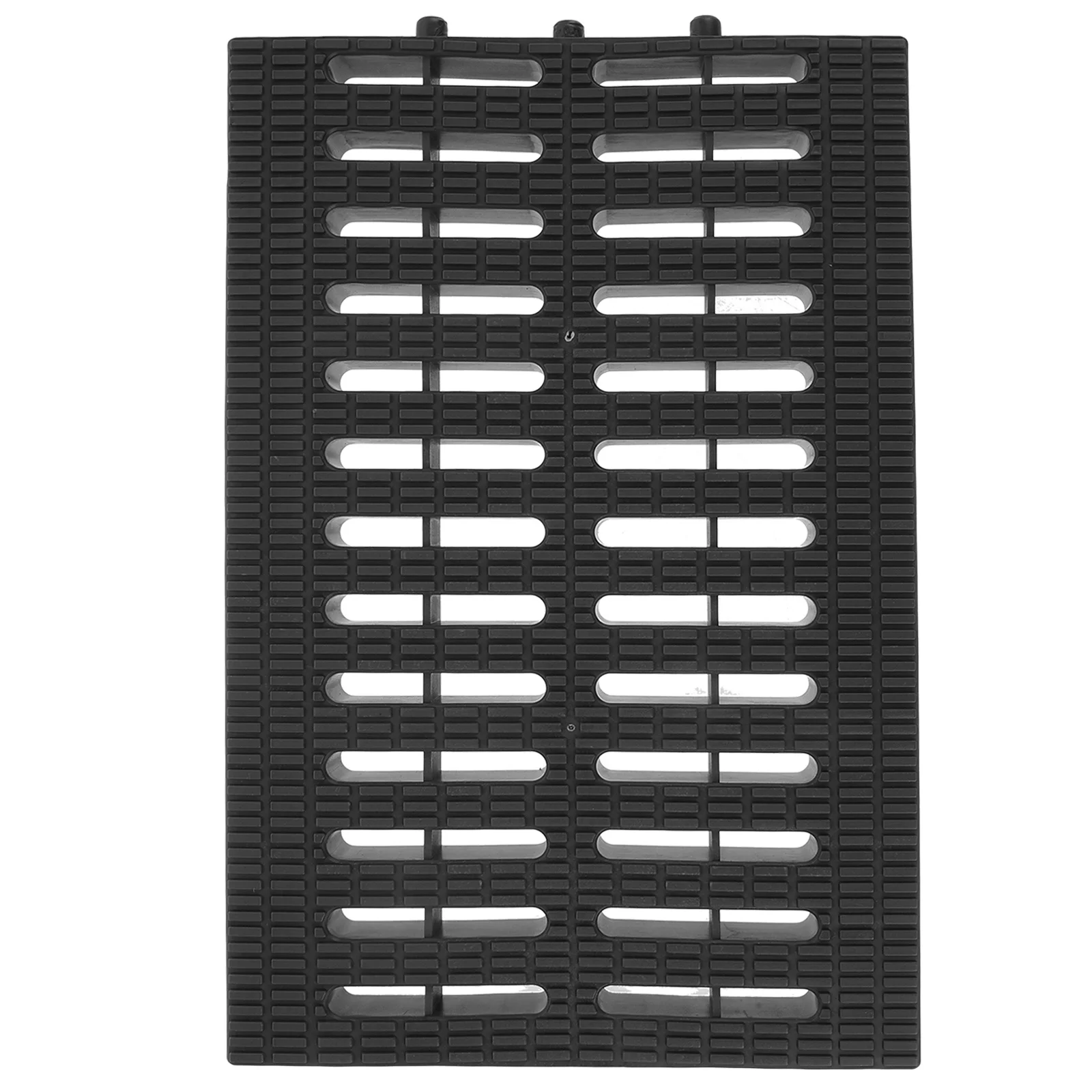 排水格子プラスチックトレンチカバー屋外下水道カバー交換可能な頑丈な格子キッチンガレージガーデンチャネルドレイン用