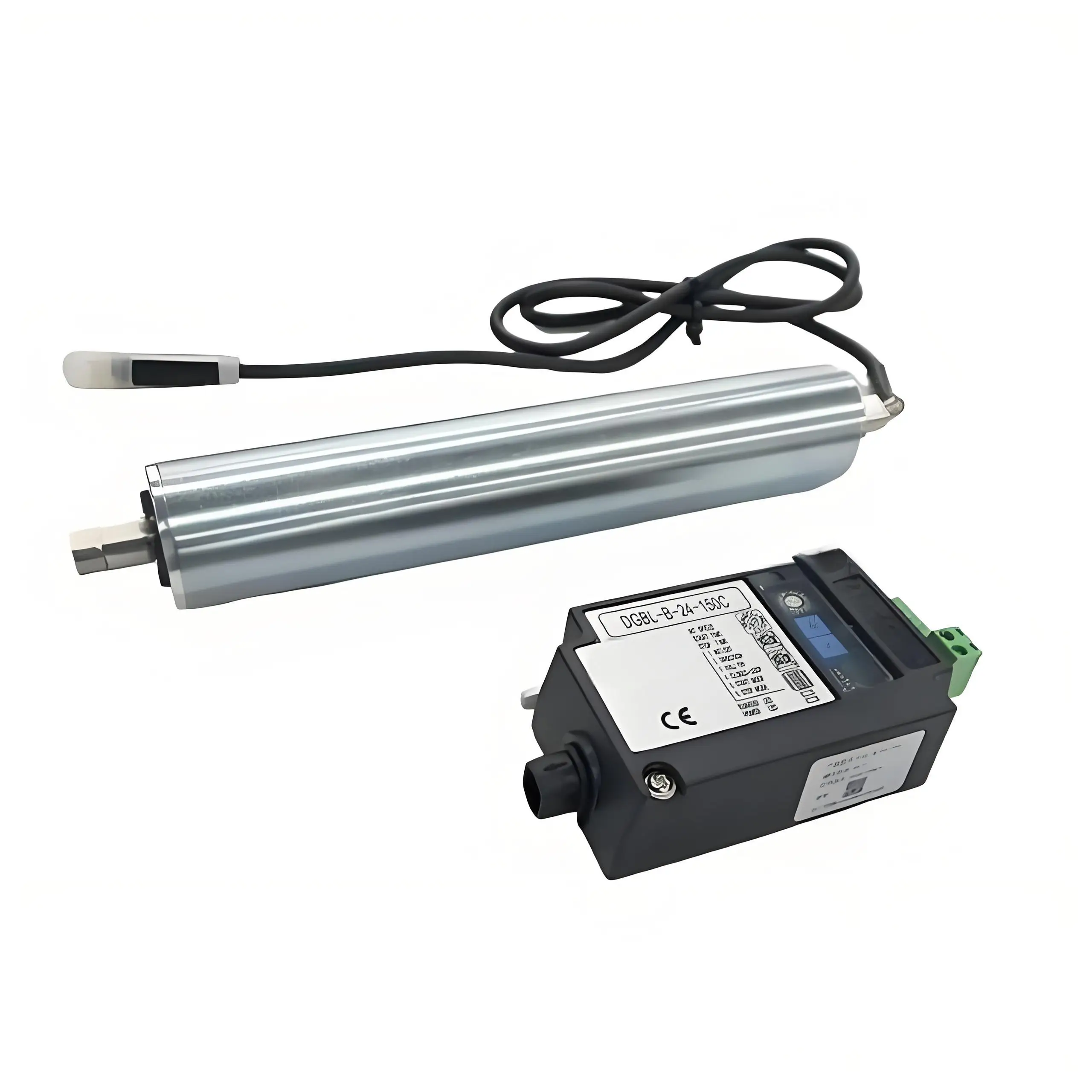 

50mm 7W/14W 1PH220V PVC Roller Stable Operation Rubber Roller for Belt Conveyor and Conveying Device