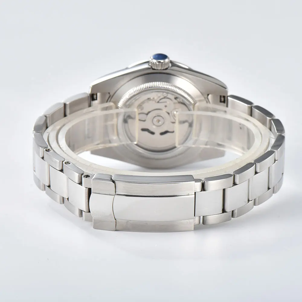 39 mm Luxusuhr NH35 Uhrwerk Businessuhr Saphirglas NH35 wasserdichte Armbanduhr 10 Bar