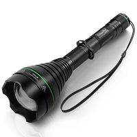 UniqueFire 1508 IR 850NM LED Flashlight 67MM Convex Lens Focus Infrared Light Night Vision 3 Modes Adjustable Torch for Hunting